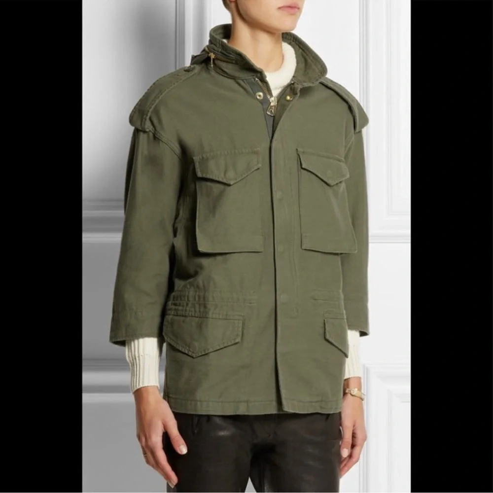 NLST M65 Hooded Cotton Jacket S